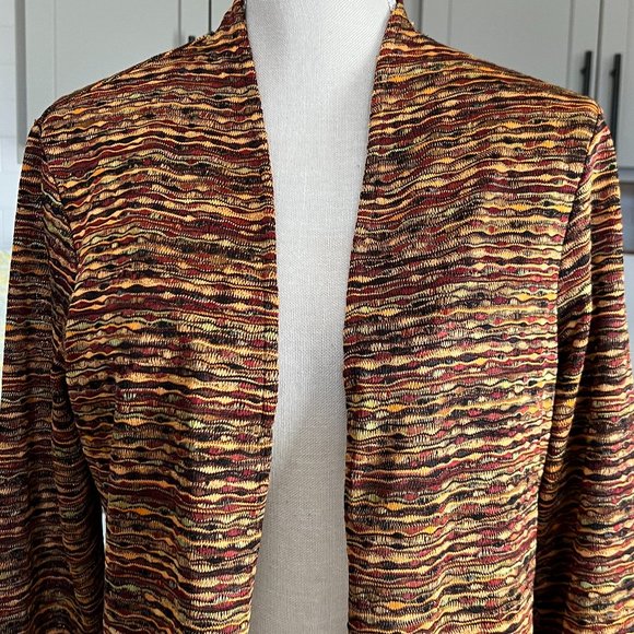 Coldwater Creek Duster in Fall Color Story Size Small - Picture 2 of 6